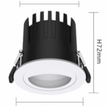 Đèn Nội thất âm trần Chiếu gương – MR12